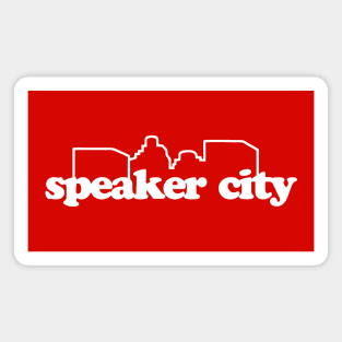 Speaker City Magnet